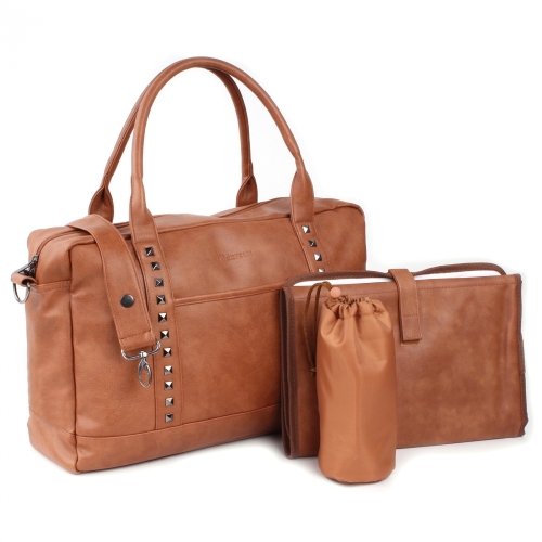Kidzroom Sac bébé / Sac à couches Beauty Cognac
